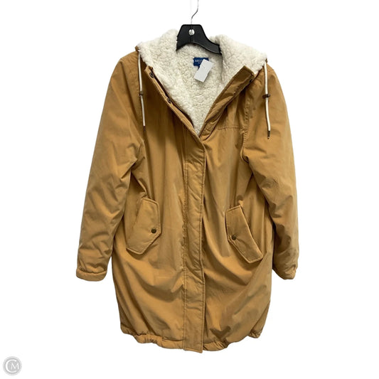 Coat Parka By Arizona In Gold, Size: S