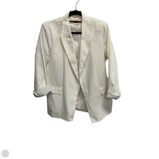 Blazer By Artistic Works By Lu In White, Size: S