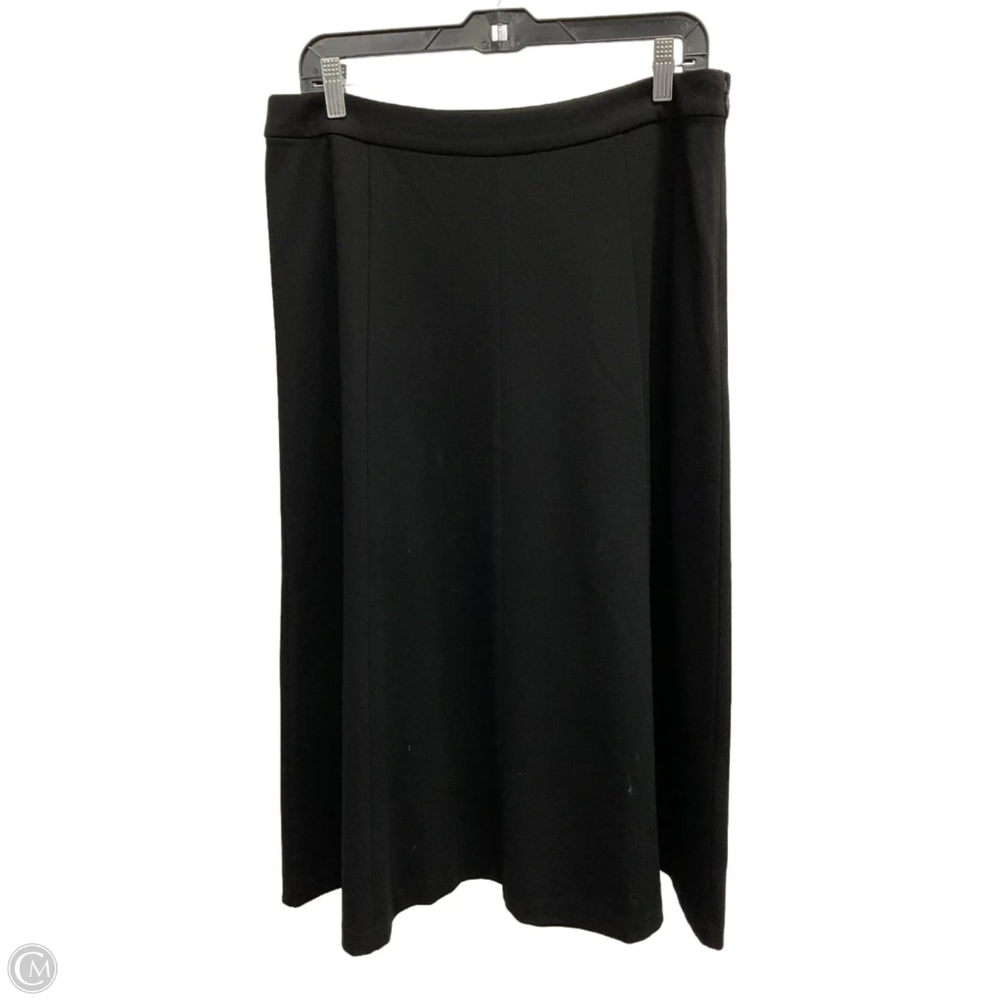 Skirt Midi By Talbots In Black, Size: 10