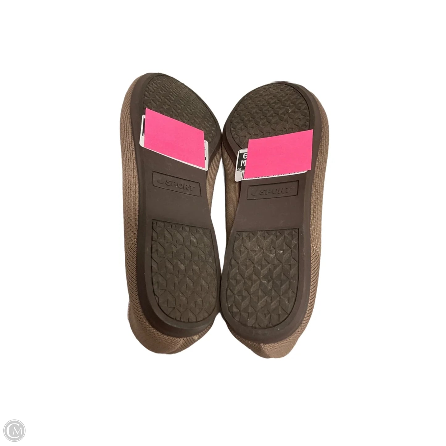 Shoes Flats By Clothes Mentor In Beige, Size: 9