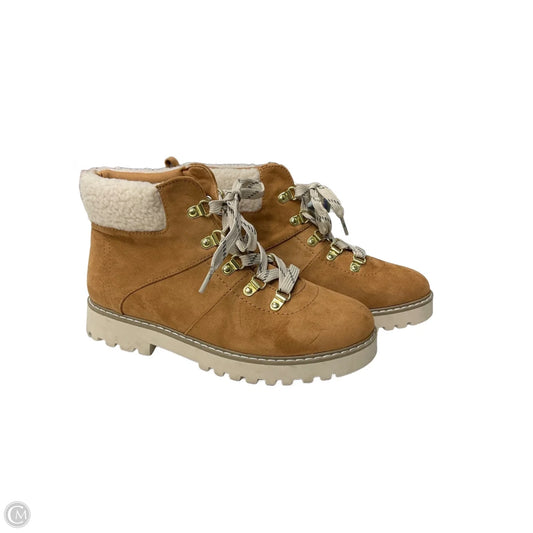 Boots Snow By St Johns Bay In Brown, Size: 8
