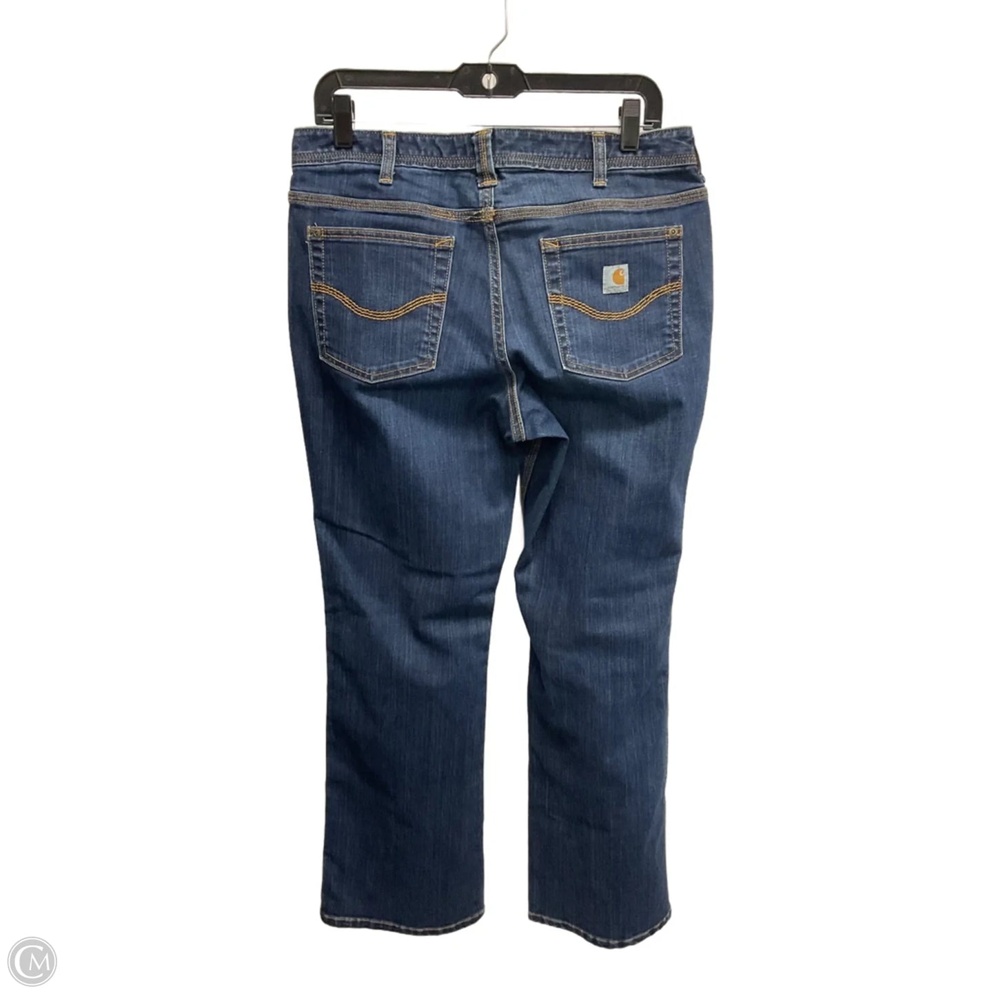 Jeans Straight By Carhartt In Blue Denim, Size: 10