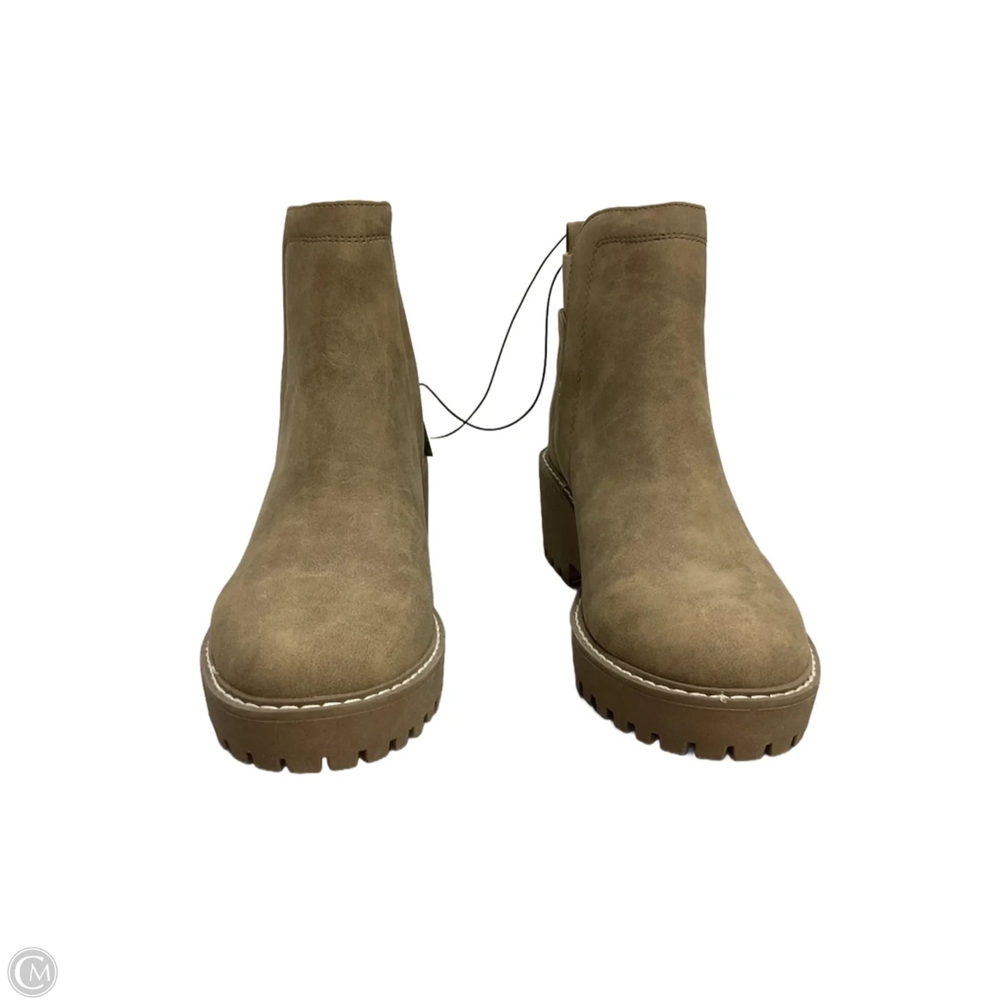 Boots Ankle Heels By Dolce Vita In Brown, Size: 7