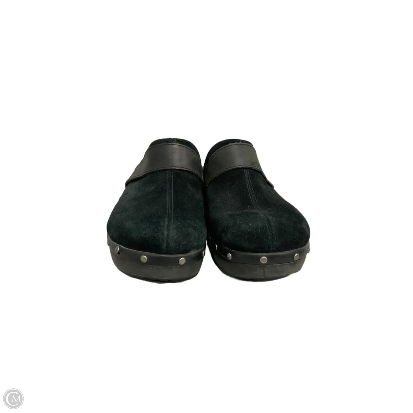 Shoes Heels Platform By Crocs In Black, Size: 9