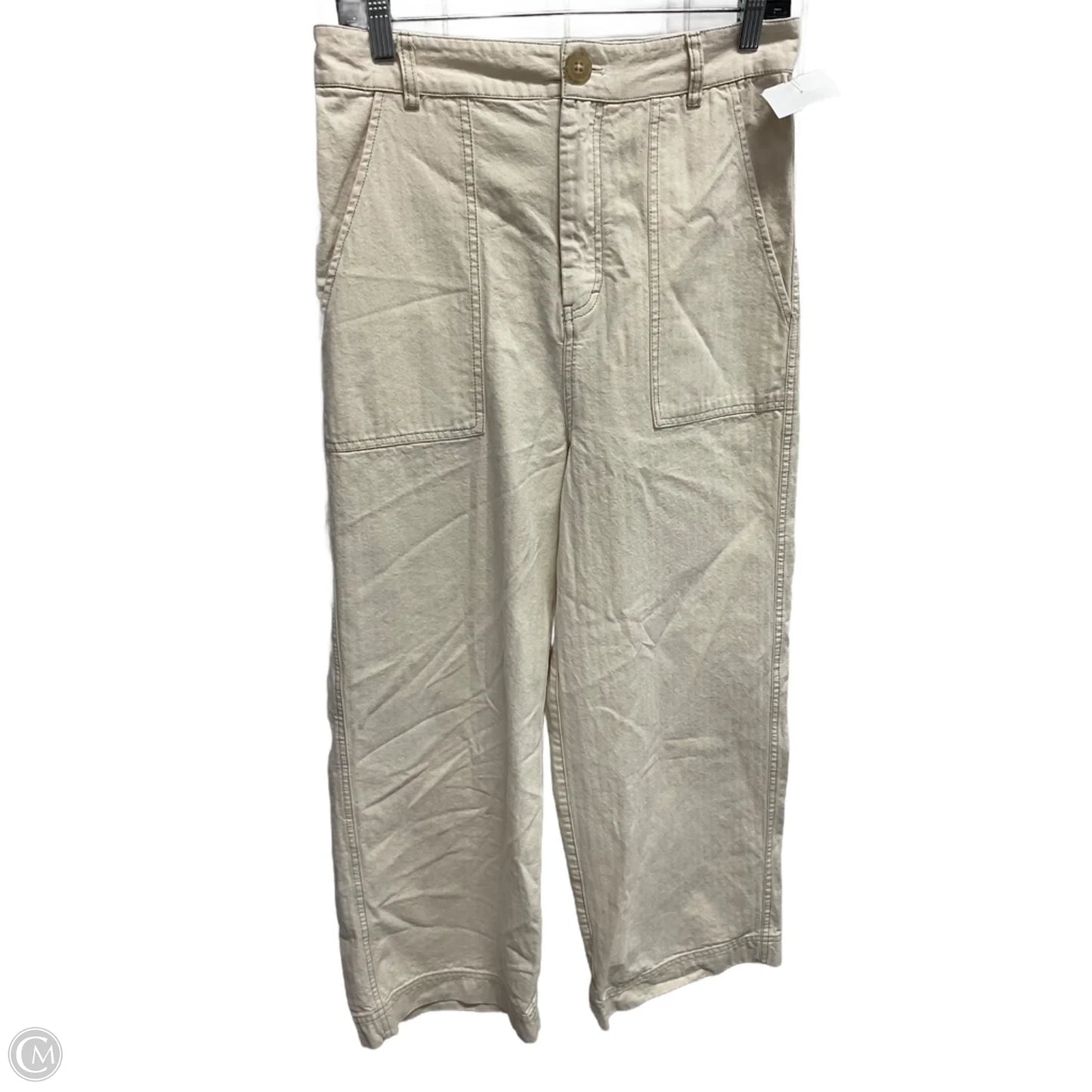 Pants Wide Leg By Free People In Cream, Size: 8