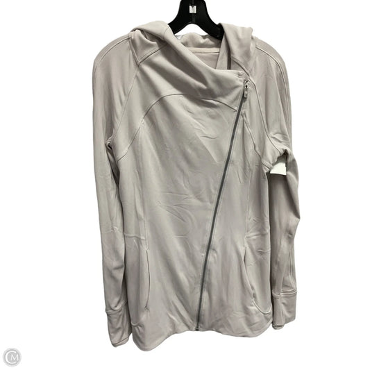 Athletic Jacket By Lululemon In Purple, Size: M
