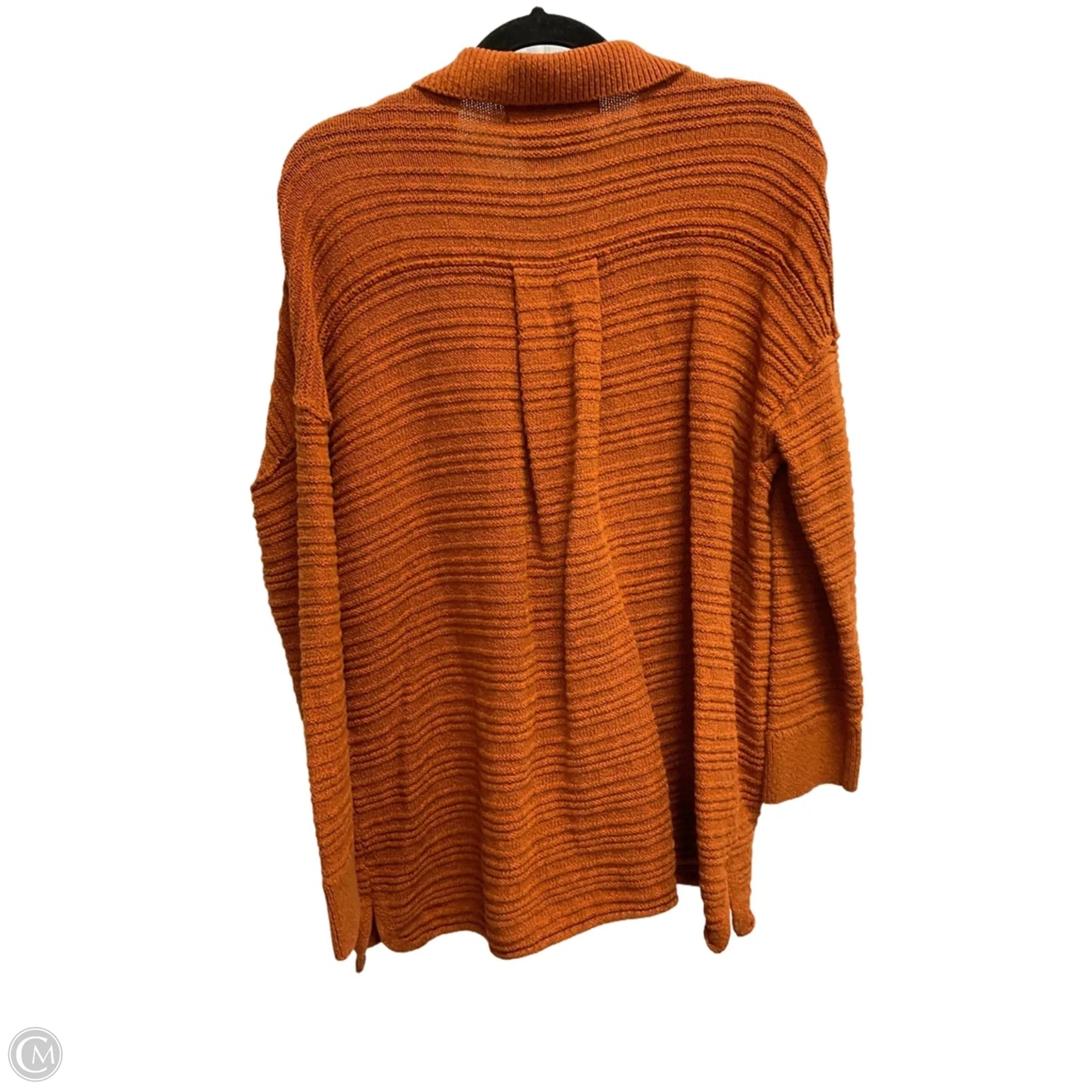 Sweater Cardigan By Free People In Orange, Size: M