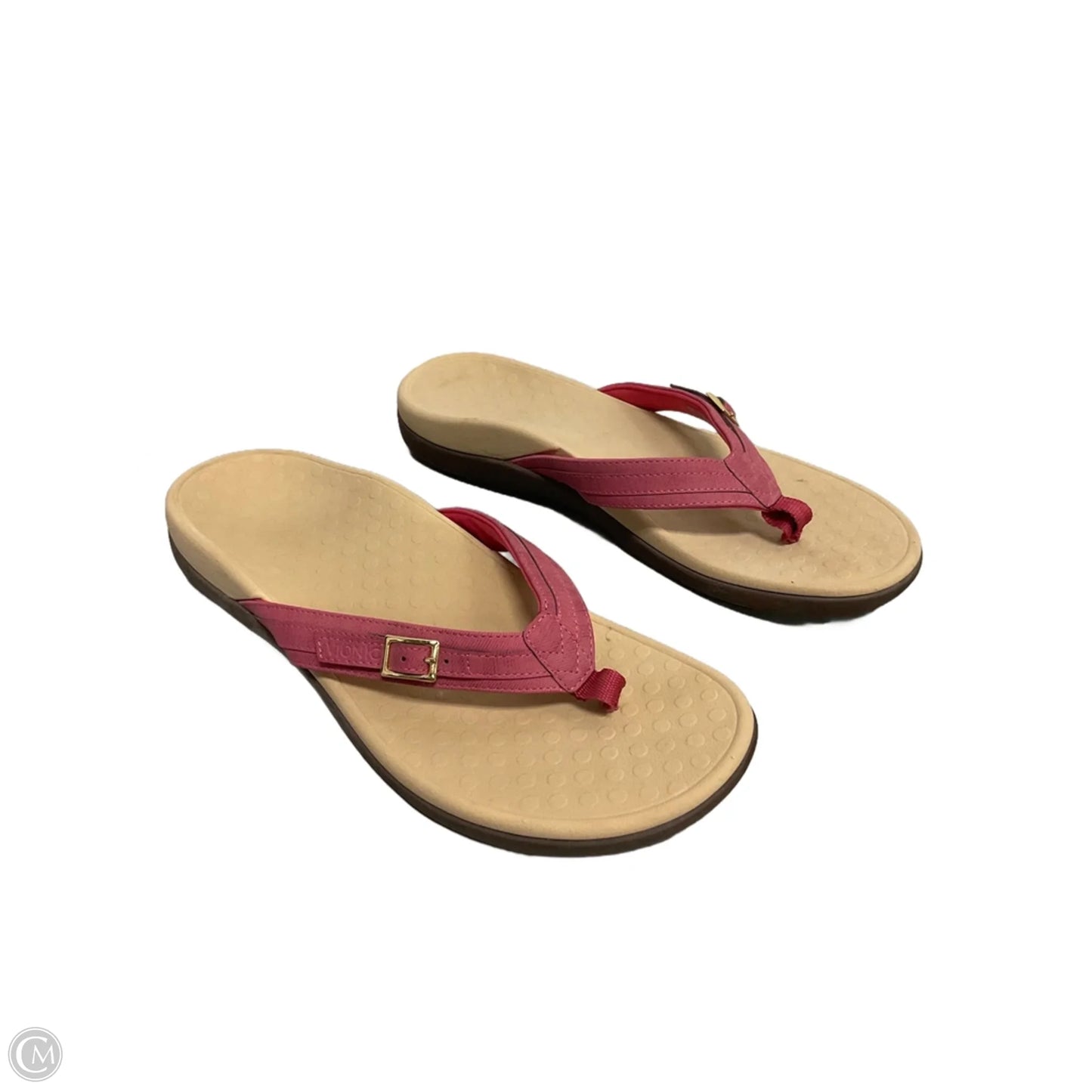 Sandals Flip Flops By Vionic In Pink, Size: 10