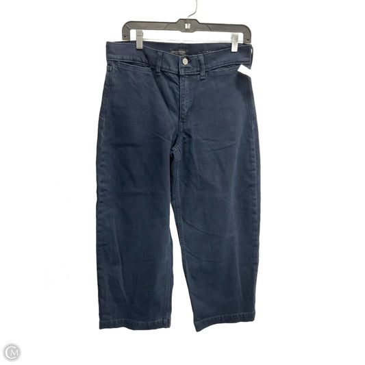 Jeans Wide Leg By Banana Republic In Blue Denim, Size: 6