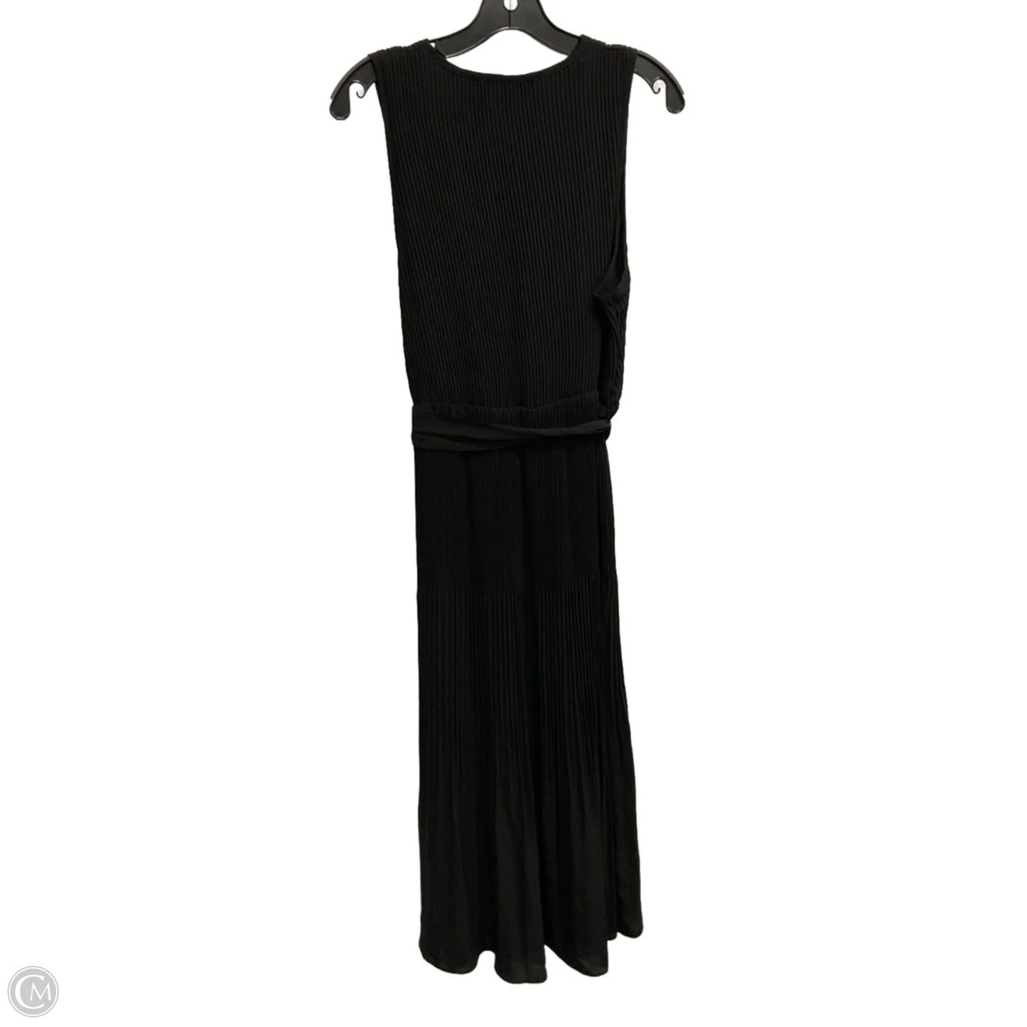 Dress Maxi By Tahari In Black, Size: L