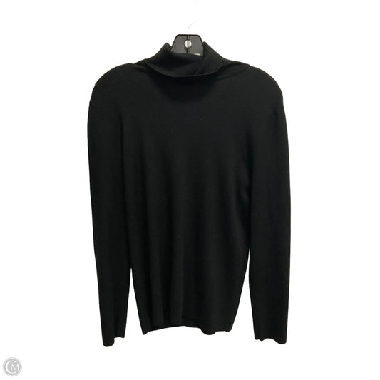 Sweater By Chicos In Black, Size: L