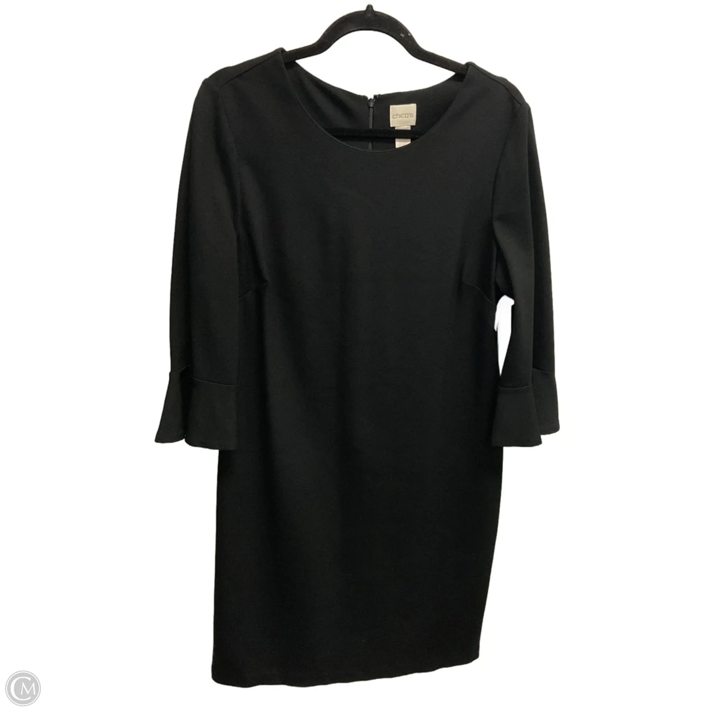 Dress Work By Chicos In Black, Size: L