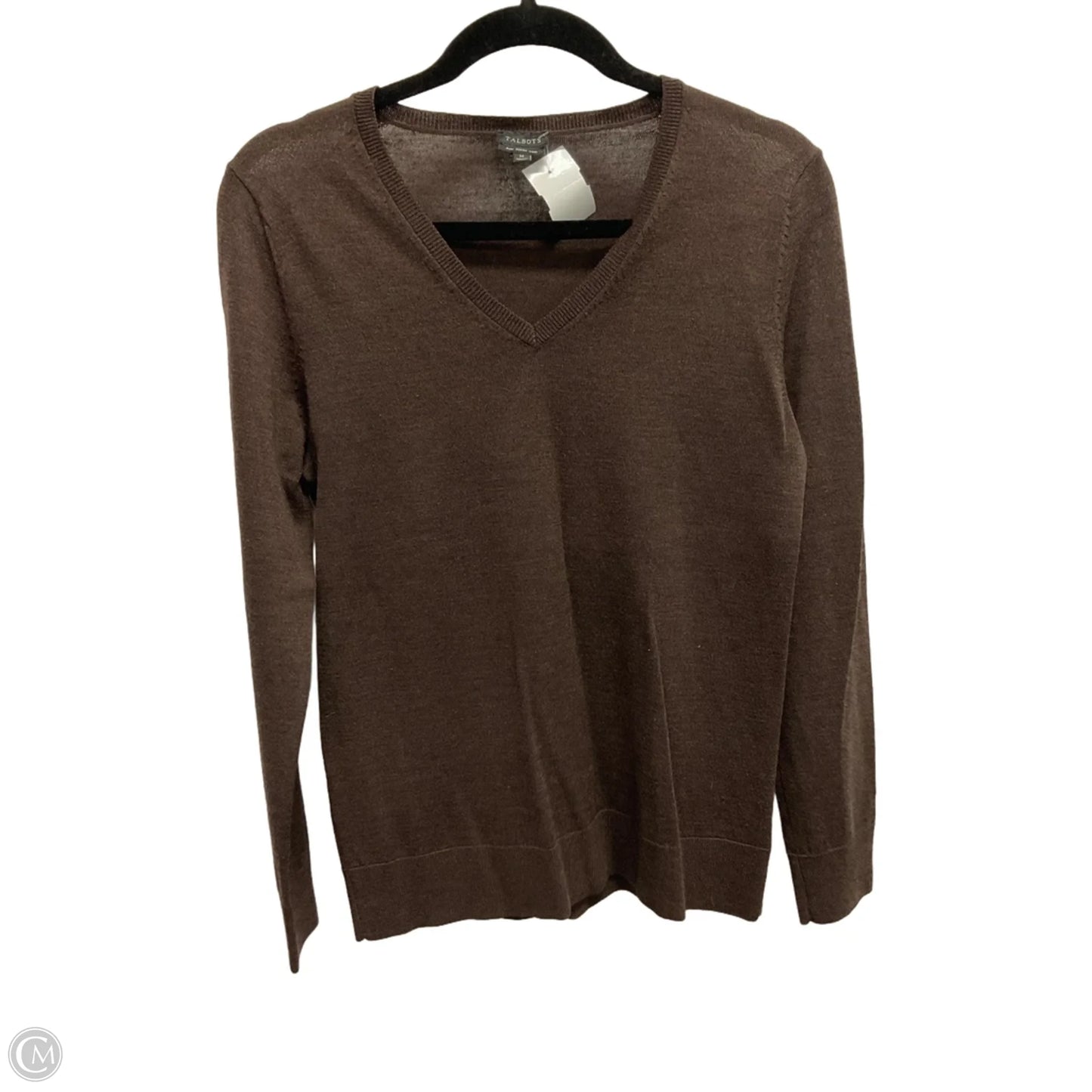 Sweater By Talbots In Brown, Size: M