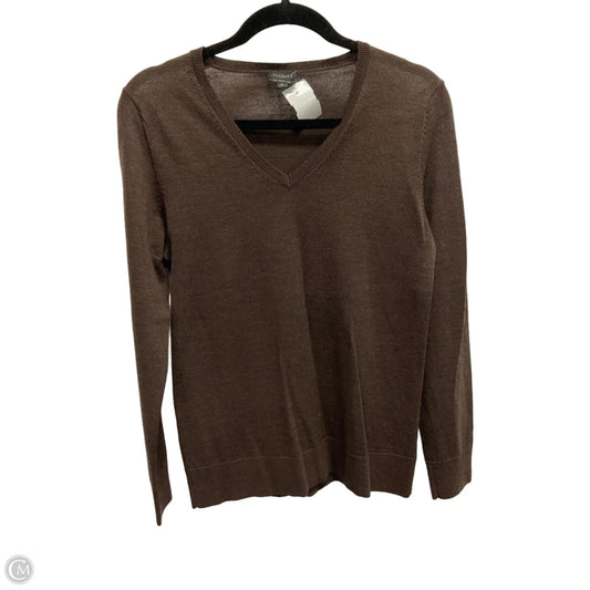 Sweater By Talbots In Brown, Size: M
