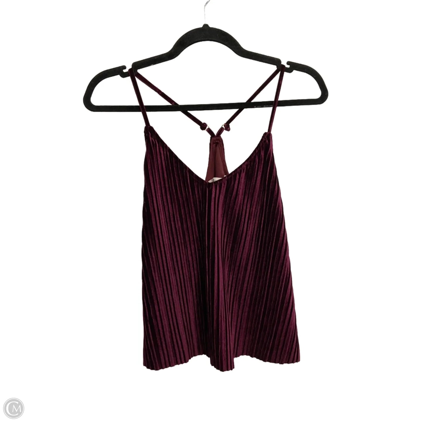 Top Cami By Clothes Mentor In Red, Size: M