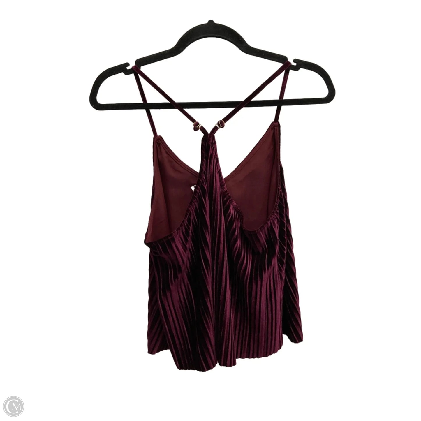 Top Cami By Clothes Mentor In Red, Size: M