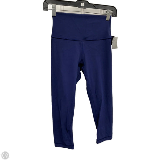 Athletic Capris By Lululemon In Blue, Size: S