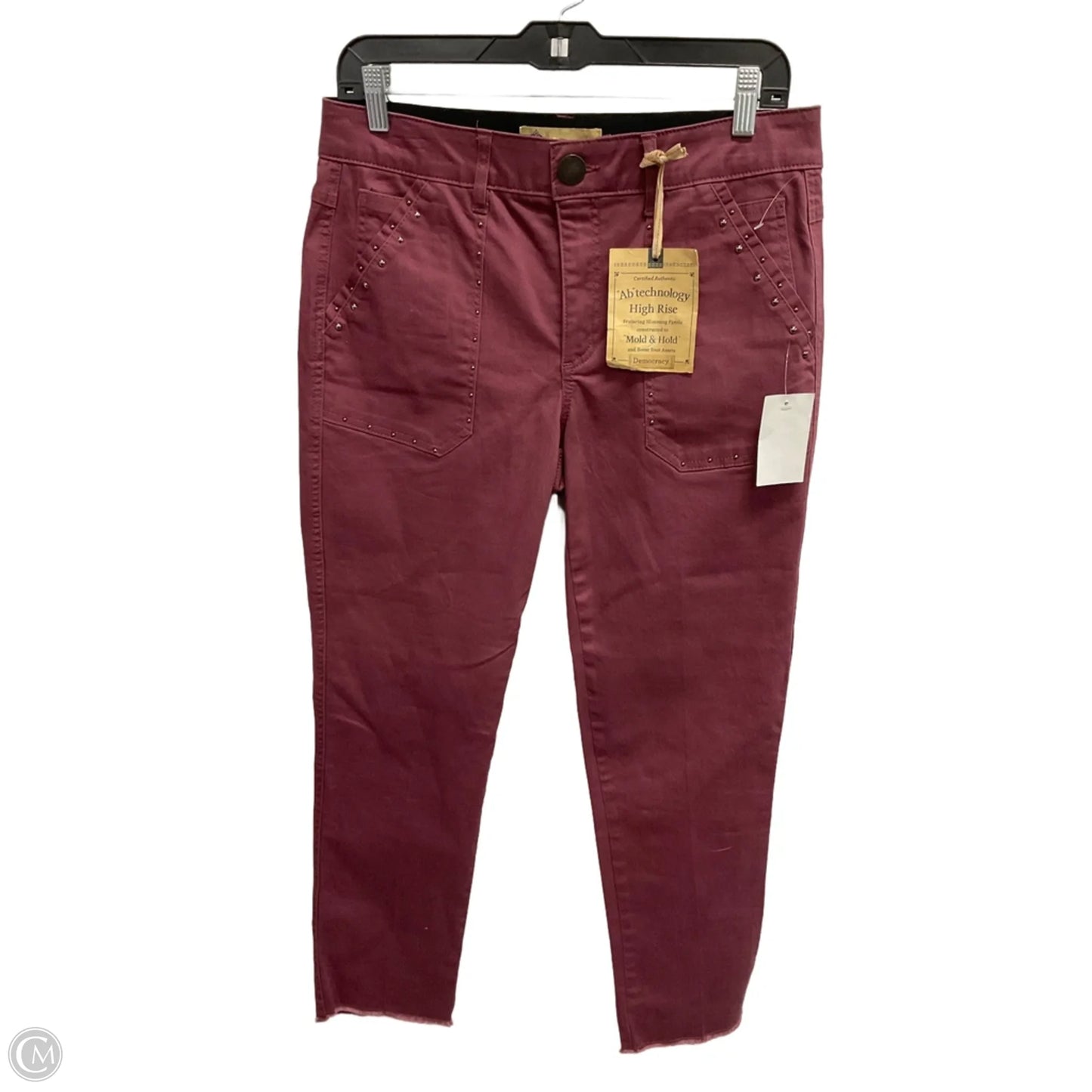 Jeans Skinny By Democracy In Red, Size: 8