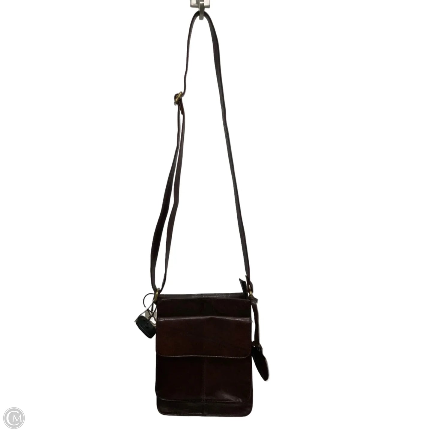 Crossbody Leather By Cmb, Size: Medium