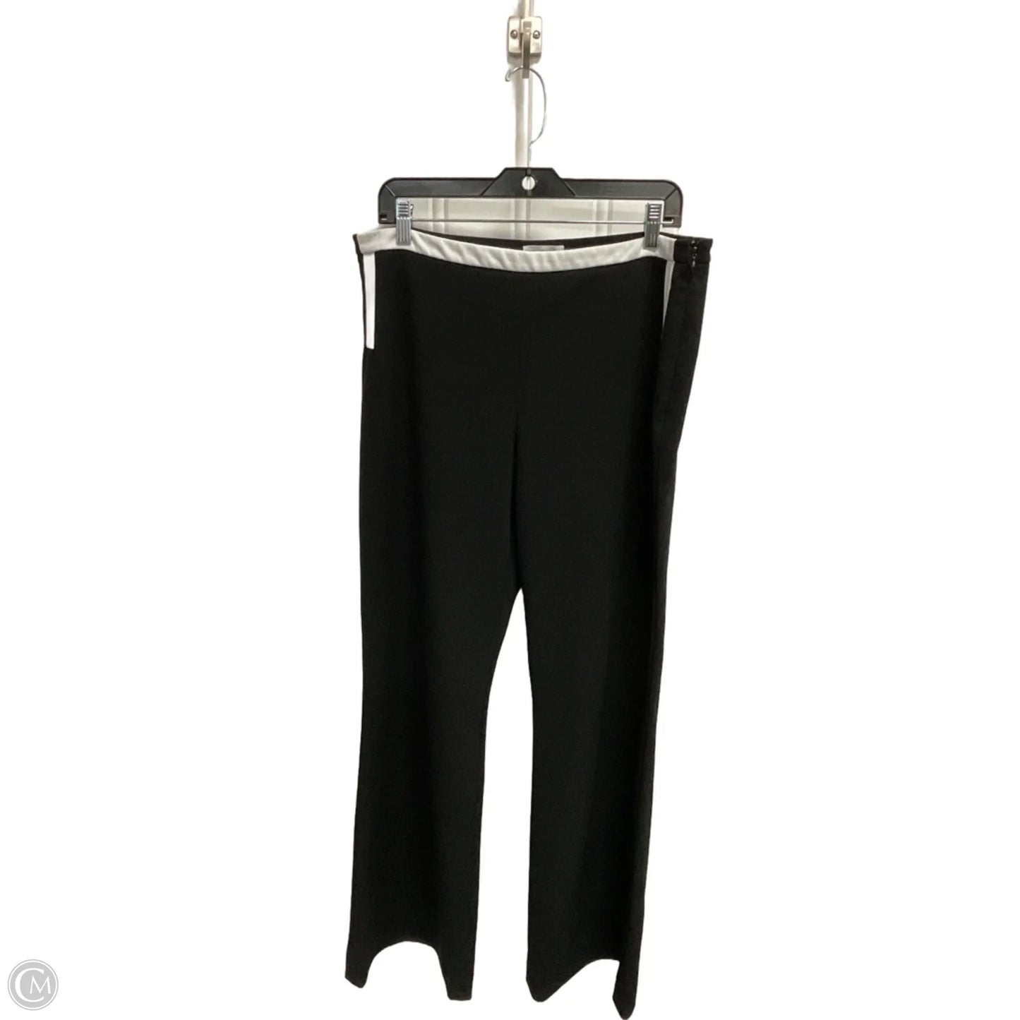 Pants Dress By Calvin Klein In Black & White, Size: 12