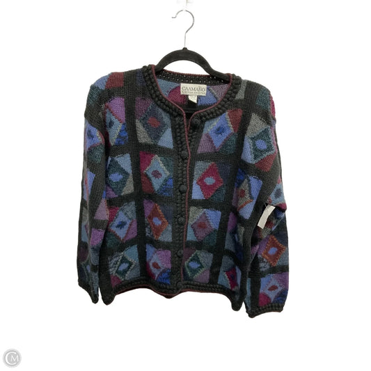 Sweater Cardigan By Clothes Mentor In Multi-colored, Size: S
