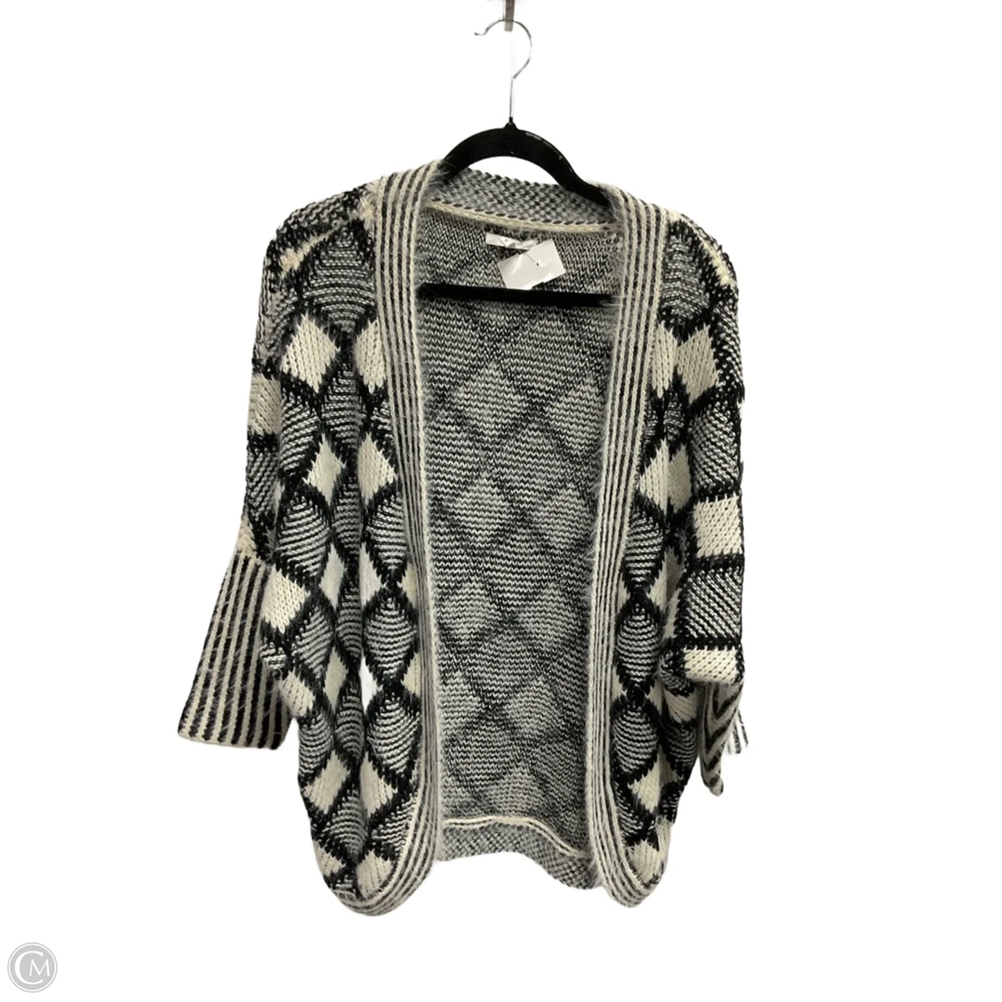 Sweater Cardigan By Maurices In Geometric Pattern, Size: S