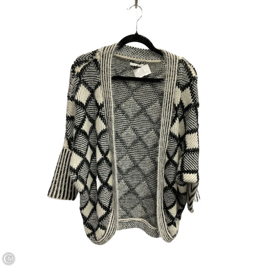Sweater Cardigan By Maurices In Geometric Pattern, Size: S