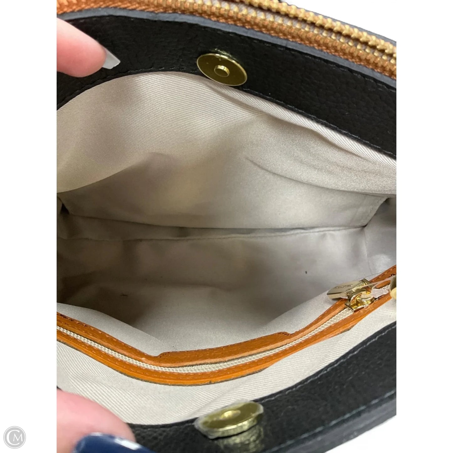 Handbag By Valentina, Size: Medium