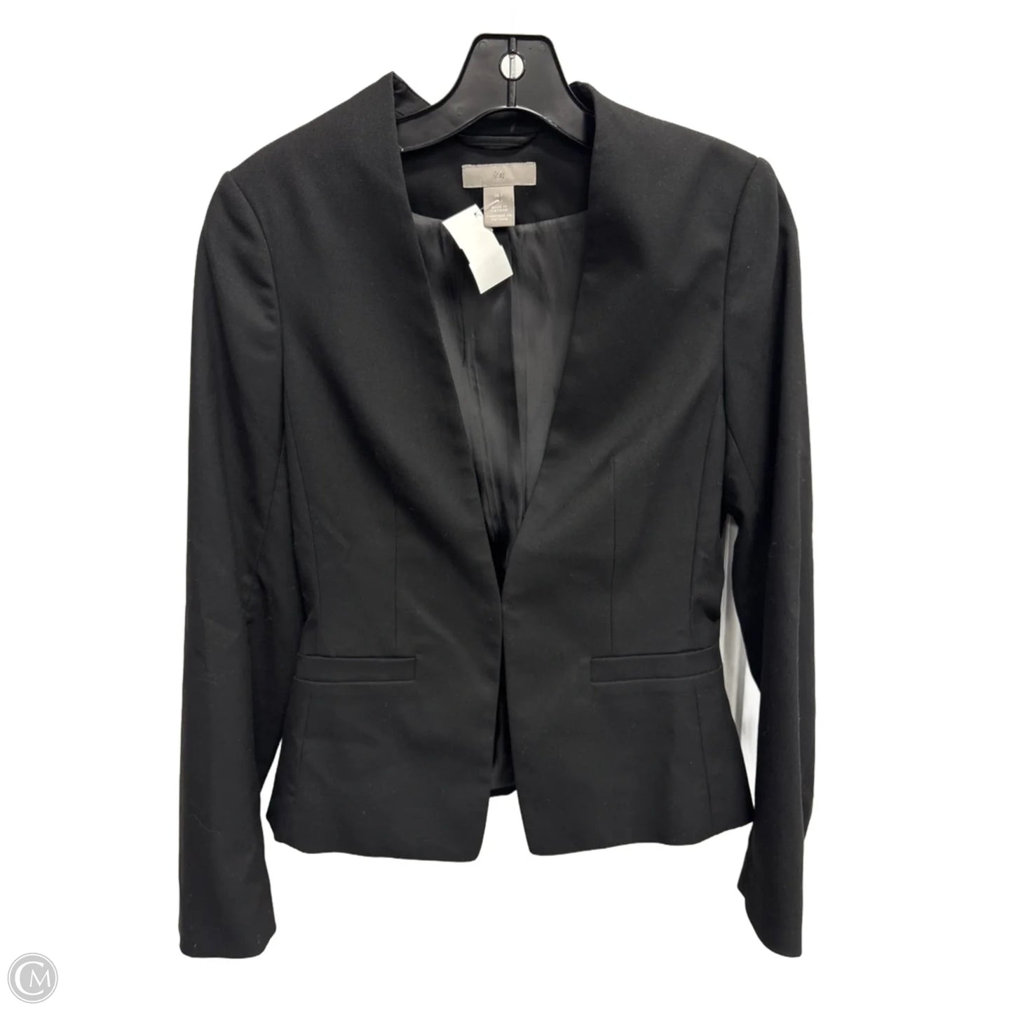 Blazer By H&m In Black, Size: Xs