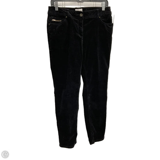 Pants Corduroy By Chicos In Black, Size: 4