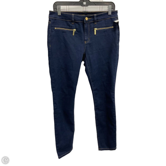 Jeans Skinny By Michael By Michael Kors In Blue Denim, Size: 6