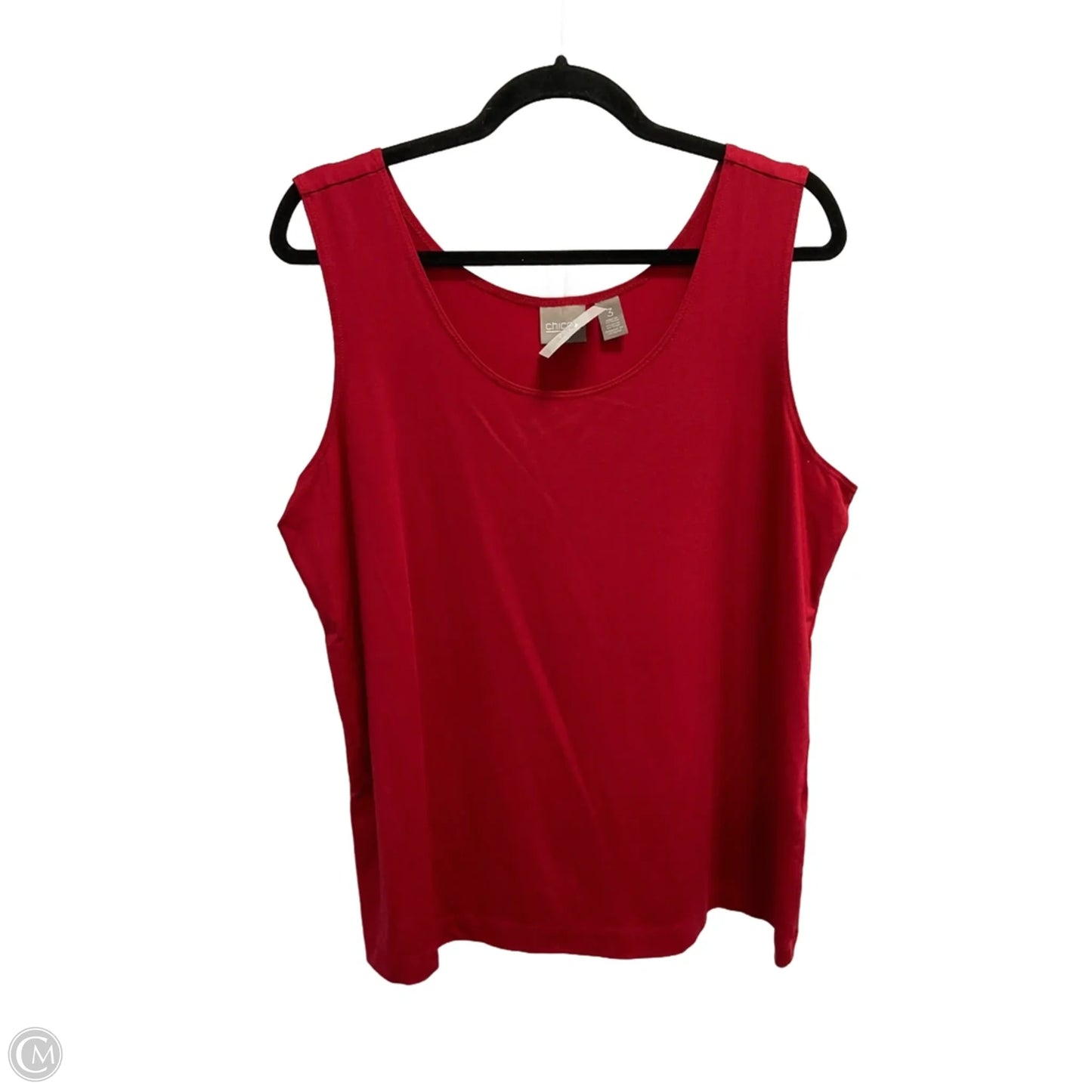 Tank Top By Chicos In Red, Size: Xl