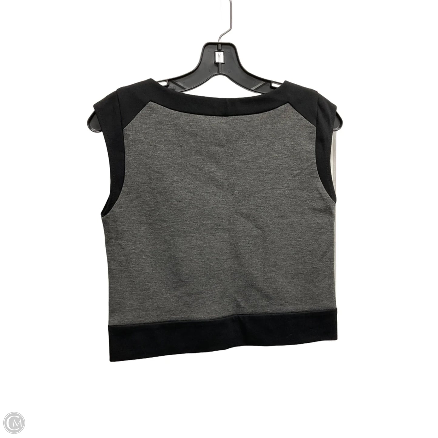 Top Sleeveless By Banana Republic In Black & Grey, Size: Xs