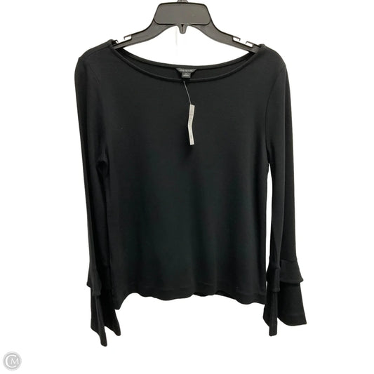 Top Long Sleeve By Ann Taylor In Black, Size: Xs