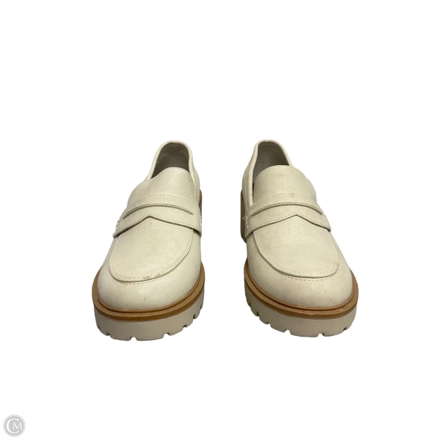 Shoes Heels Block By Maurices In Cream, Size: 9.5