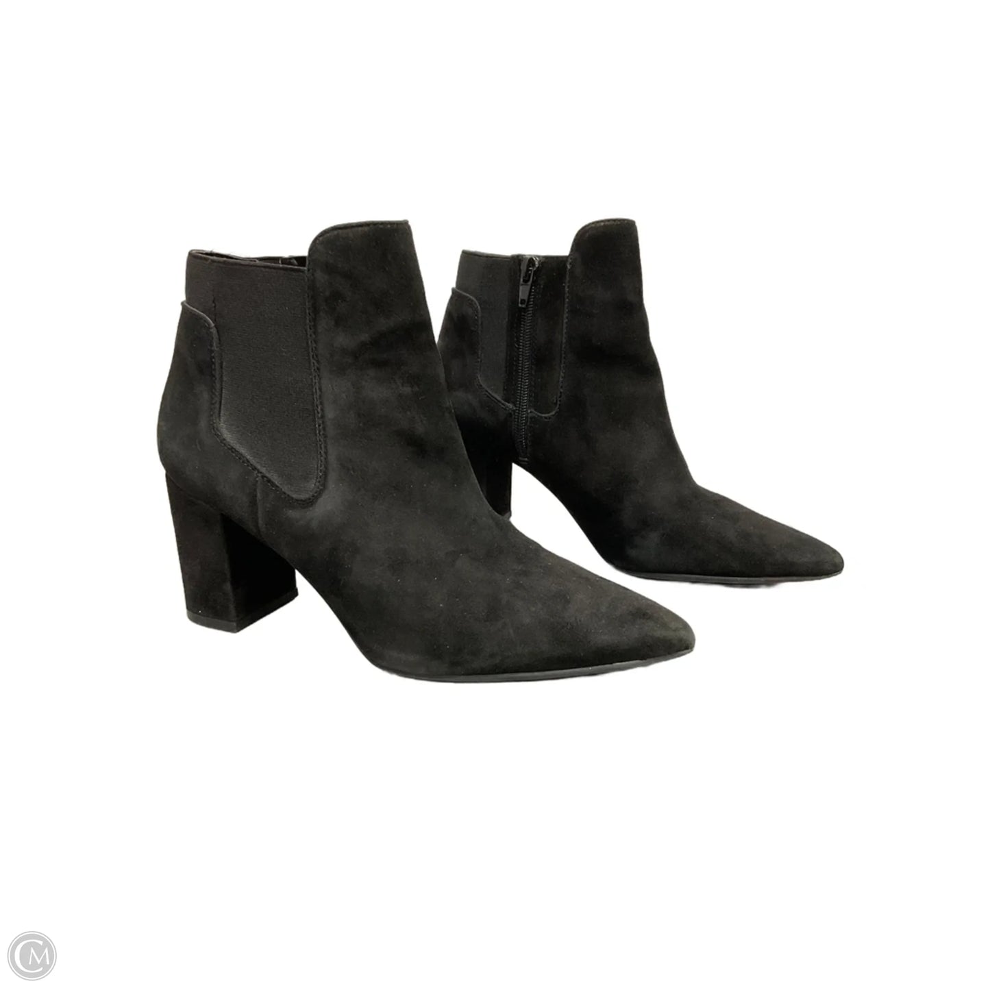 Boots Ankle Heels By Preston And New York In Black, Size: 8