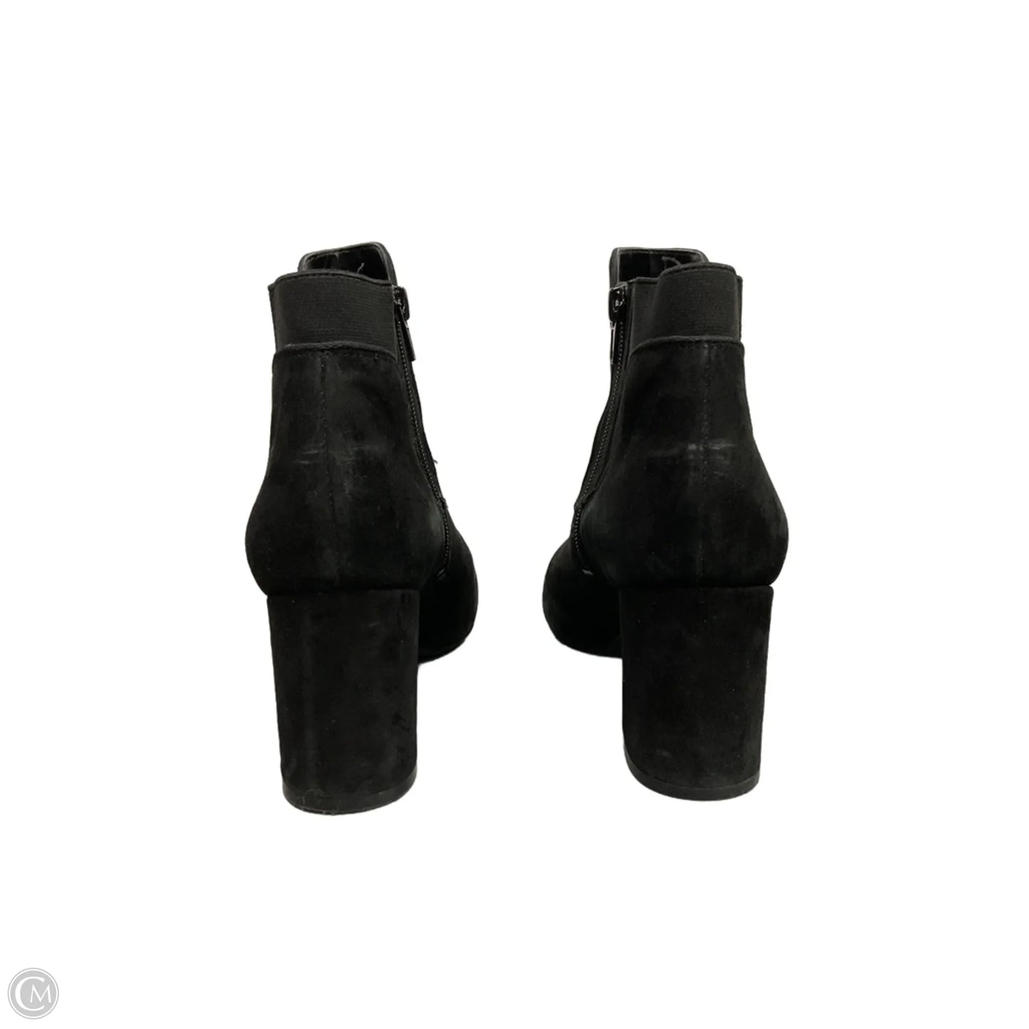 Boots Ankle Heels By Preston And New York In Black, Size: 8