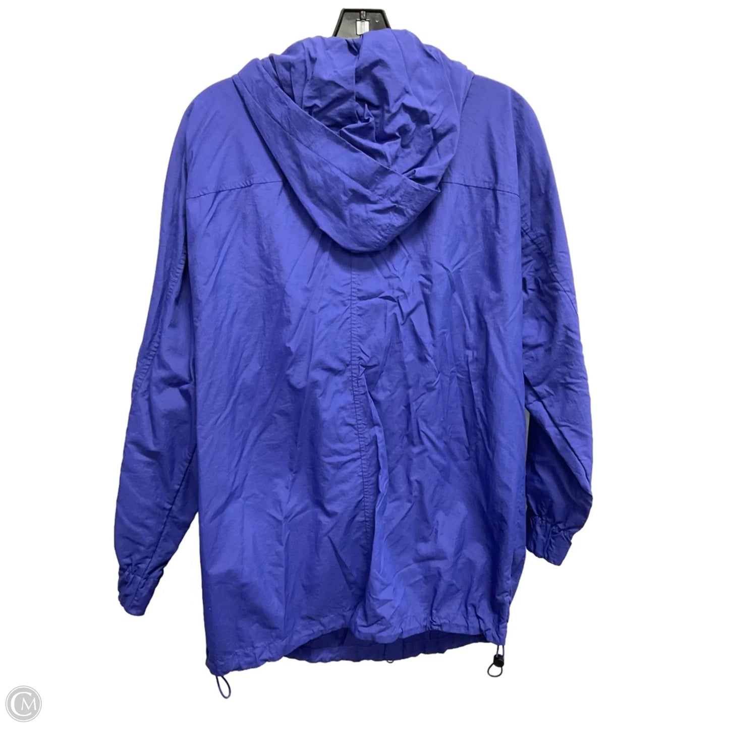 Jacket Windbreaker By Athleta In Blue, Size: Xxs