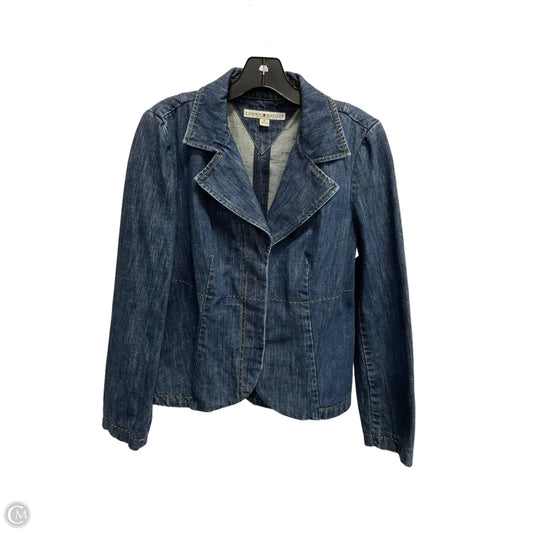 Blazer By Tommy Hilfiger In Blue Denim, Size: M