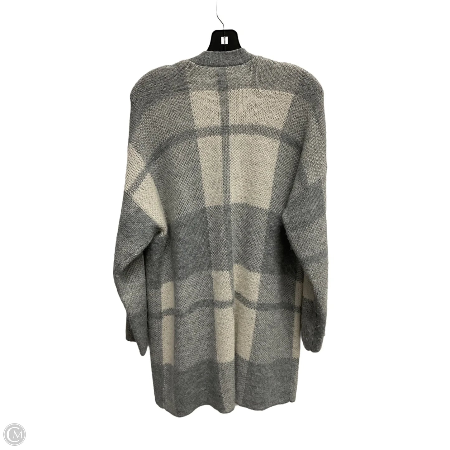 Sweater Cardigan By American Eagle In Grey, Size: S