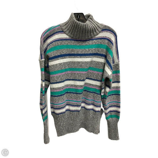 Sweater By Eddie Bauer In Striped Pattern, Size: M