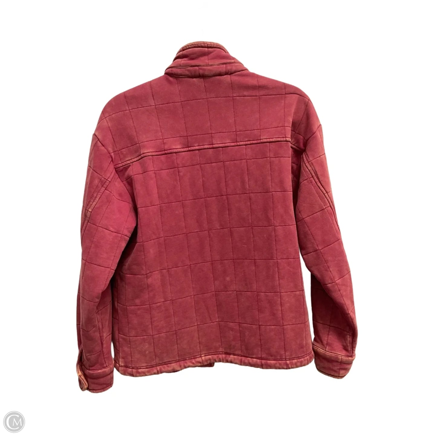 Jacket Puffer & Quilted By Davi & Dani In Red, Size: S