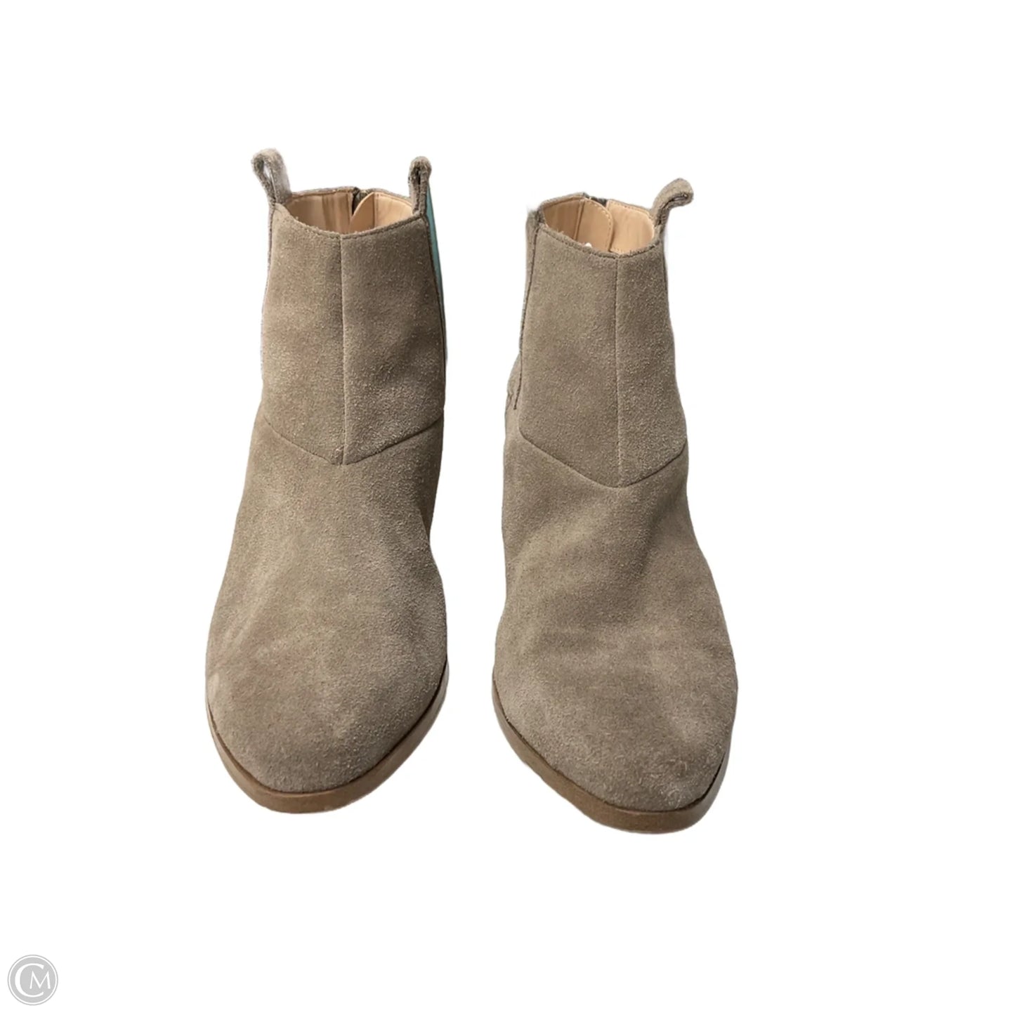Boots Ankle Flats By Sole Society In Taupe, Size: 9.5