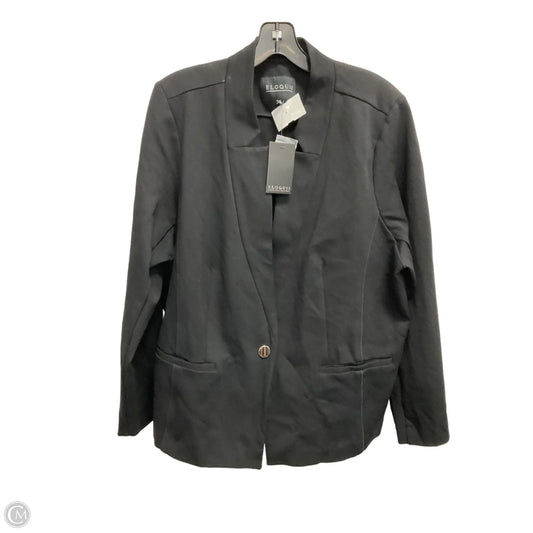 Blazer By Eloquii In Black, Size: 20