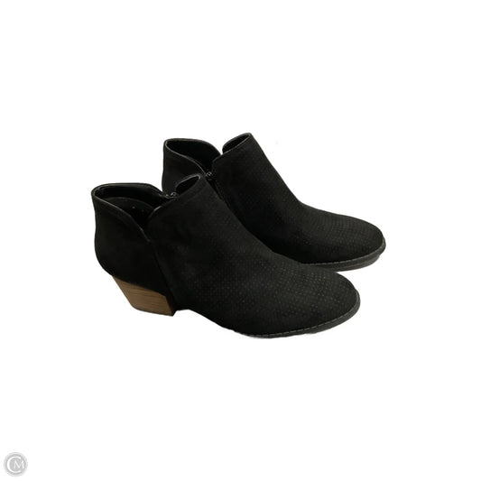 Boots Ankle Heels By Life Stride In Black, Size: 9.5