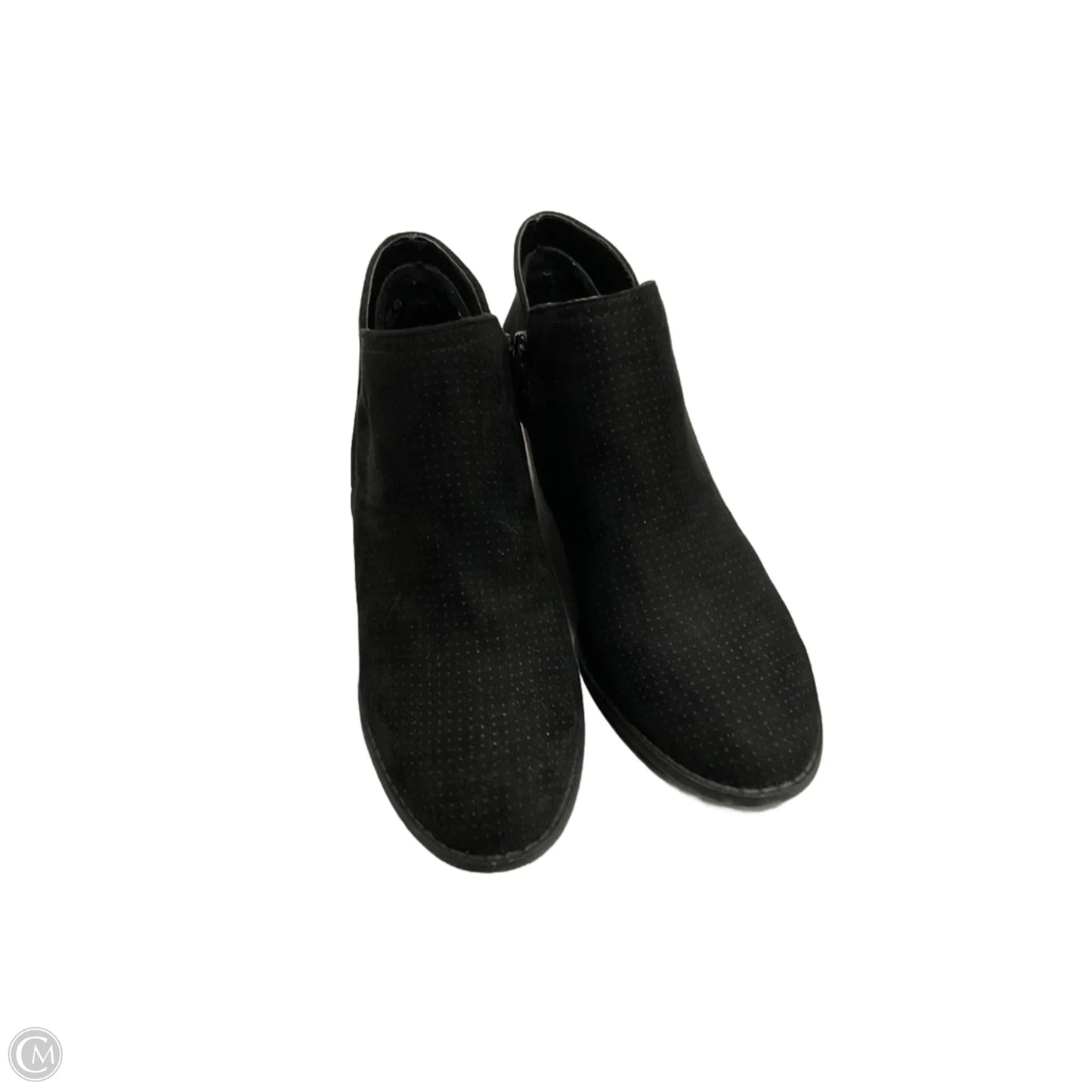 Boots Ankle Heels By Life Stride In Black, Size: 9.5
