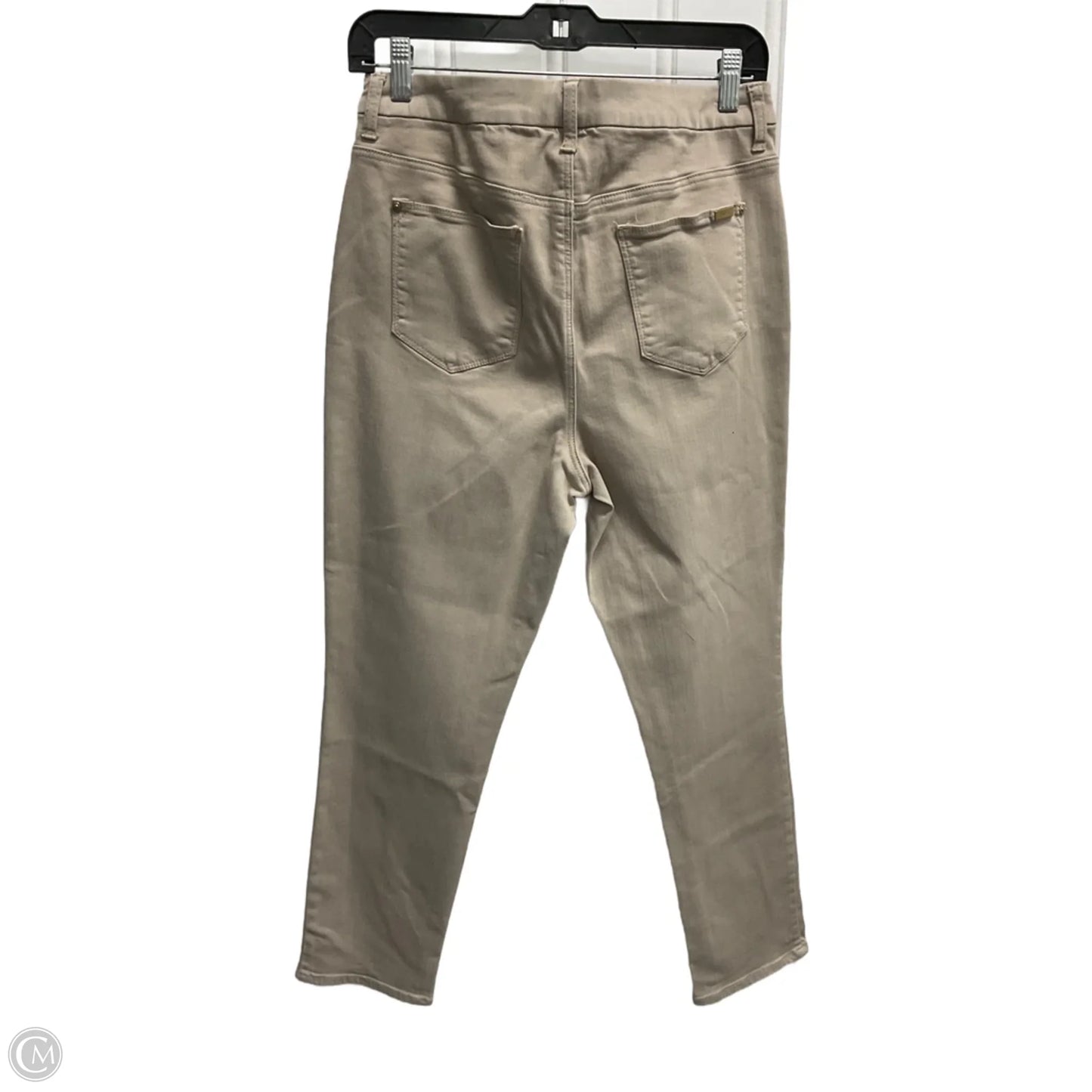 Jeans Cropped By Chicos In Tan, Size: 8