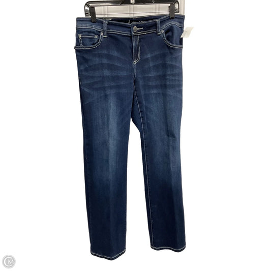 Jeans Boot Cut By Inc In Blue Denim, Size: 10