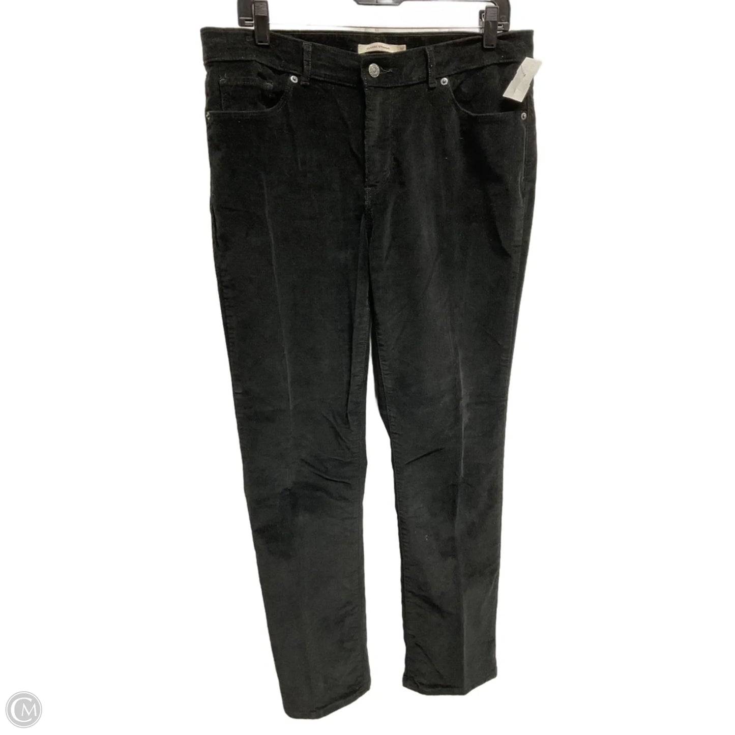 Pants Corduroy By Levis In Black, Size: 12