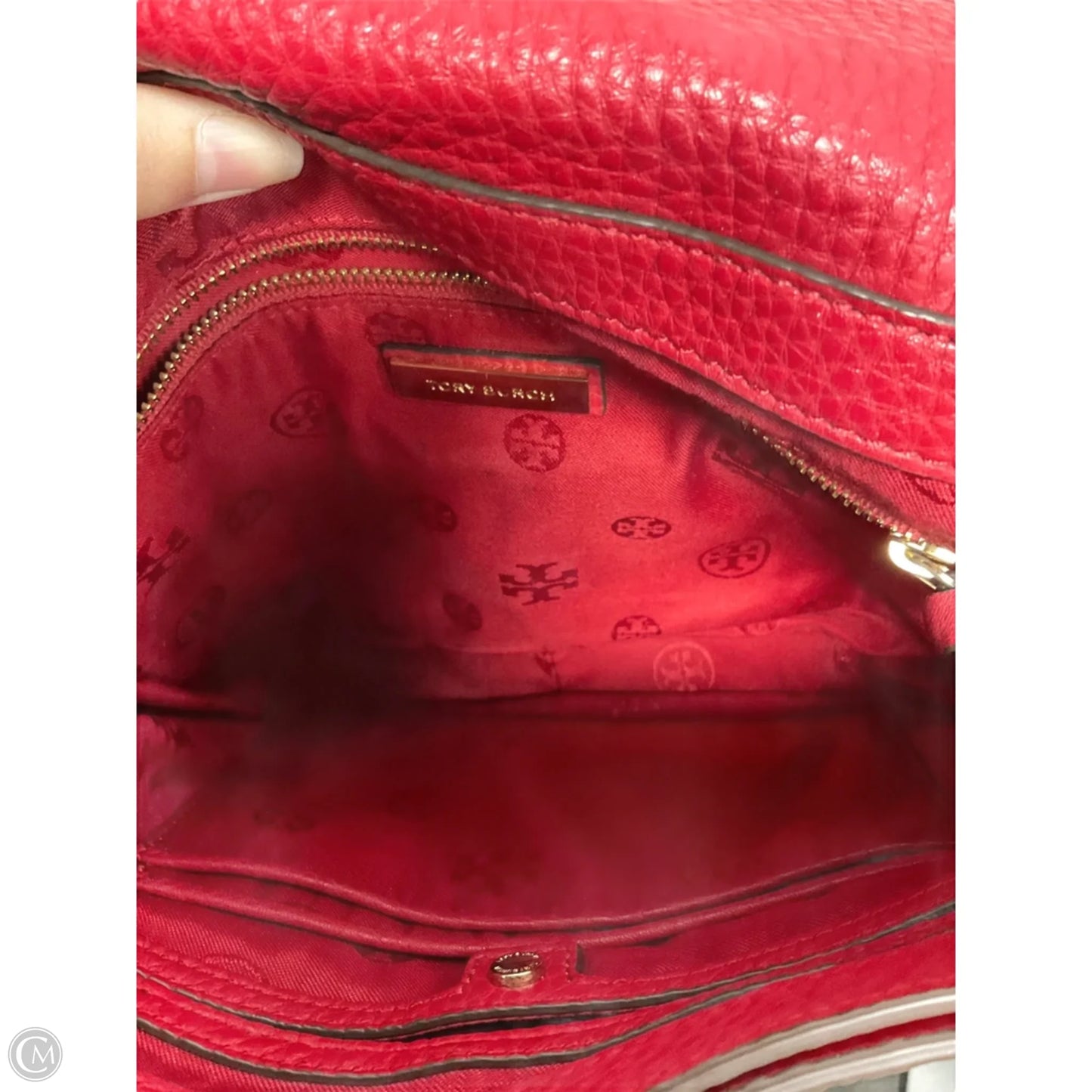 Crossbody Designer By Tory Burch, Size: Large